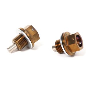 Burnt Titanium Magnetic Oil Drain Plug - Transmission