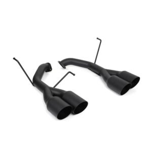 BLOX Racing 2022+ WRX/STi - Muffler Delete Single wall, 4" Black tips