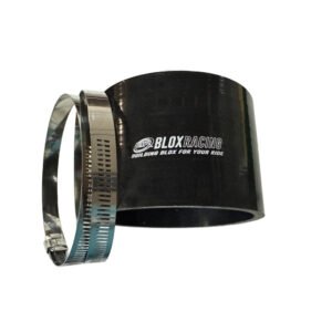BLOX Racing Silicone Intake Hose Kit, Black - 3.5"
