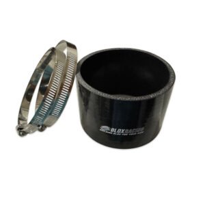 BLOX Racing Silicone Intake Hose Kit, Red - 3.5"