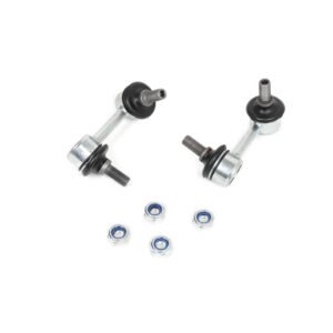 BLOX Racing Rear Sway Bar Fixed End Link Set - 1994-2001 Acura Integra; 1992-2000 Honda Civic, Del Sol