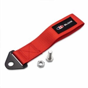 BLOX Racing Tow Strap, Red