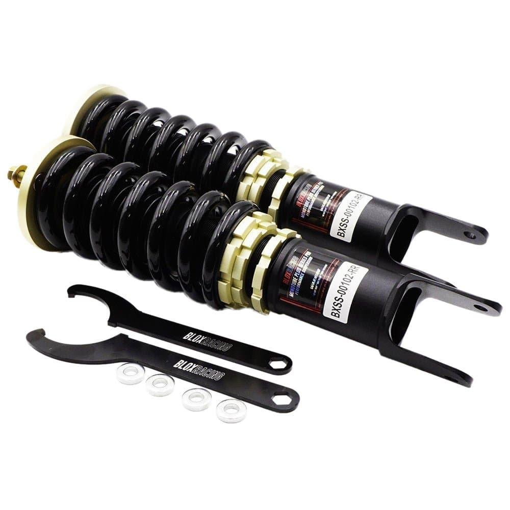 BLOX Racing Drag Pro Series Coilover - REAR ONLY Set; 92-00 Honda Civic, 94-01 Acura Integra (non Type-R)