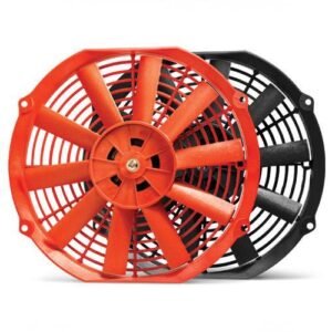 BLOX Racing 12" Electric Slim Fan - Red