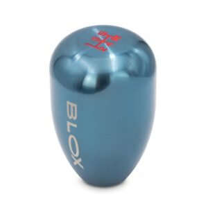 BLOX Racing "Original" 6-Speed Billet Shift Knob, Torch Blue 10x1.25