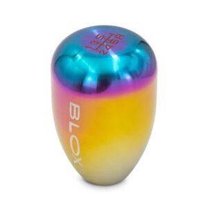 BLOX Racing "Original" 6-Speed Billet Shift Knob, Neo Finish 10x1.5
