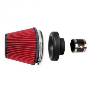 BLOX Racing 2.5" Performance Filter Kit 7" - Includes Composite Velocity Stack, Filter, and Silicone Hose Kit