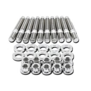 BLOX Racing Studs, M8x1.25x45mm, 9-Piece Set