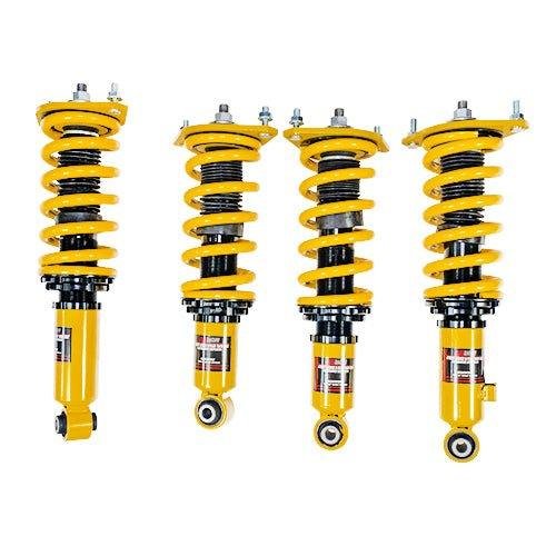 BLOX Racing Street Series II Plus 90-05 Mazda Miata Coilovers 7/7 Springs - Adjustable Damping