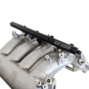 BLOX Racing Xtreme Aluminum K-Series Honda Fuel Rail - Black